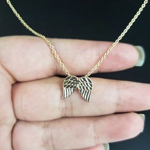 4 for $20 angel wings necklace